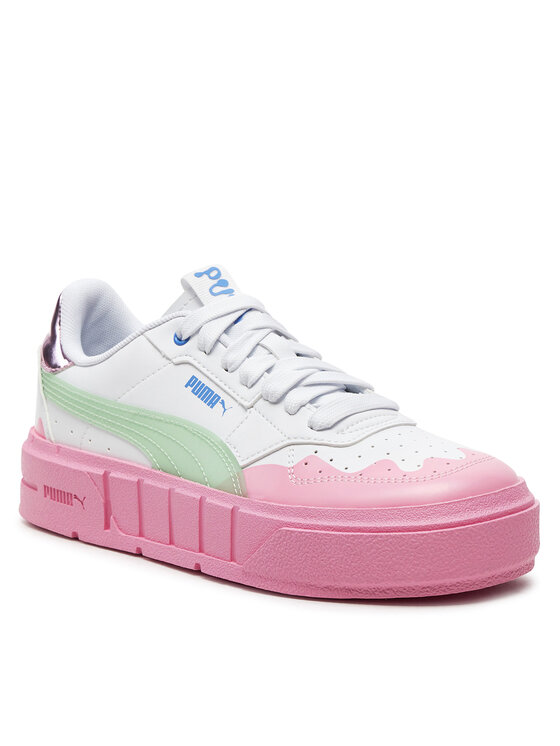 Puma Puma Laisvalaikio batai Cali Court Transformation Jr 395383 01 Balta