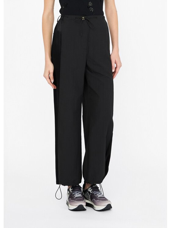 Liu Jo Liu Jo Pantaloni di tessuto TF5021T376722222 Nero Regular Fit