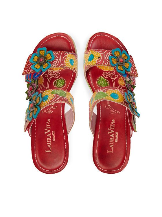 Laura Vita Laura Vita Шльопанці Bonito 31 Червоний