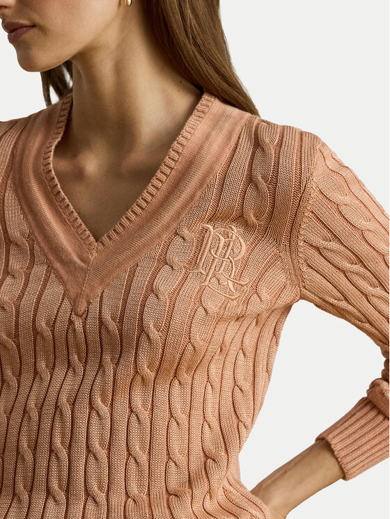 LAUREN RALPH LAUREN LAUREN RALPH LAUREN Svetr Meren 200888795012 Růžová Regular Fit
