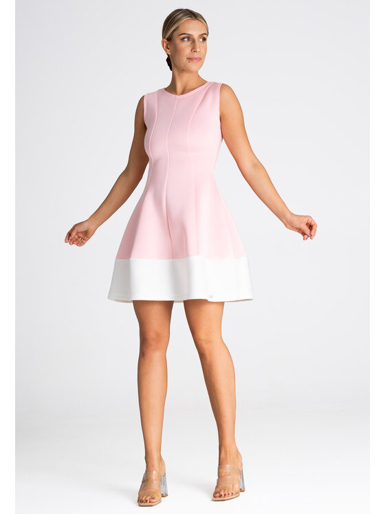 FIGL FIGLFIGL Vestito M979 Rosa Regular Fit
