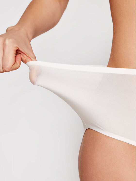 Chantelle Chantelle Mutande classiche a vita alta Soft Stretch C26470 Bianco