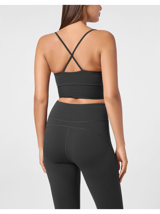 Plein Sport Plein Sport Biustonosz 10173 Czarny