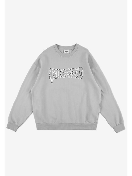 PROSTO. PROSTO. Bluza Graffiti Szary Oversize