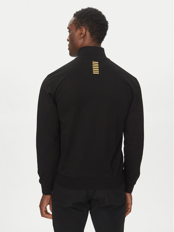 EA7 Emporio Armani EA7 Emporio Armani Pulóver 8NPM31 PJVRZ MC004 Fekete Regular Fit