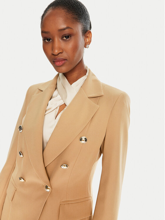 Maryley Maryley Suknjič 24IB139/43ER Rjava Regular Fit