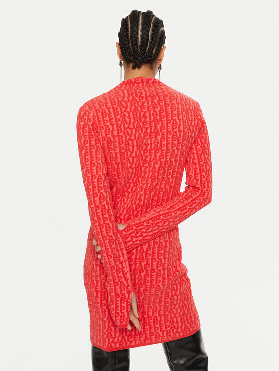 Patrizia Pepe Patrizia Pepe Φόρεμα υφασμάτινο 2A2822/K210-J4C4 Κοραλλί Regular Fit