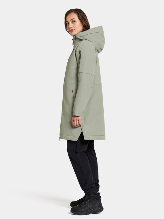 Didriksons Didriksons Parka Ella Wns Parka 2 504835 Zöld Regular Fit