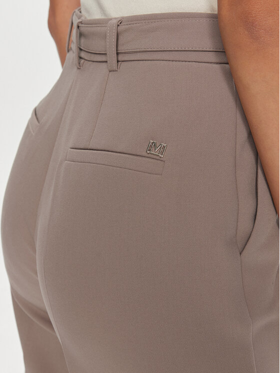 Marciano Guess Marciano Guess Pantaloni di tessuto Celia 4BGB03 7046A Beige Regular Fit