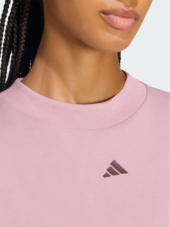 adidas adidas T-Shirt 162937 Różowy Loose Fit
