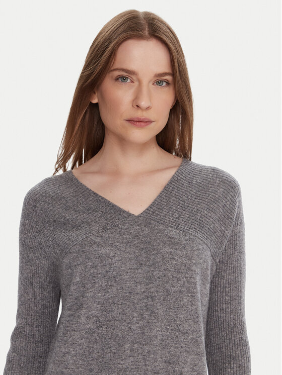 United Colors Of Benetton United Colors Of Benetton Trikotažinė suknelė 1044DV02C Pilka Relaxed Fit