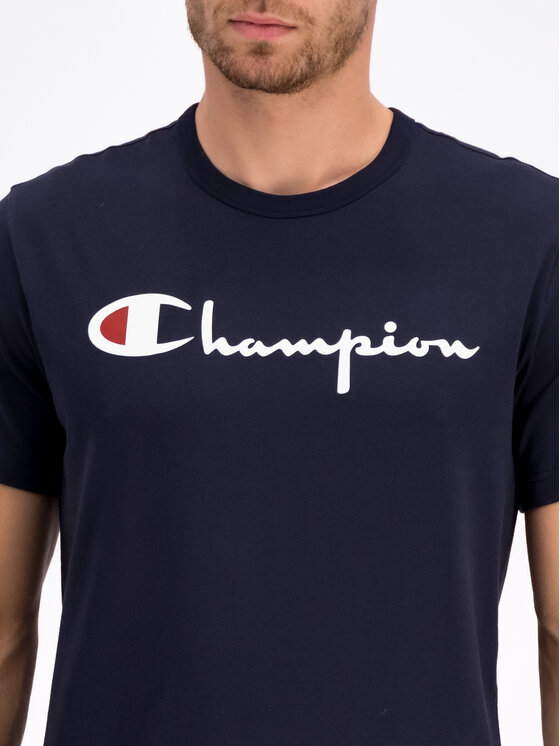 Champion Champion T-Shirt 213293 Dunkelblau Regular Fit