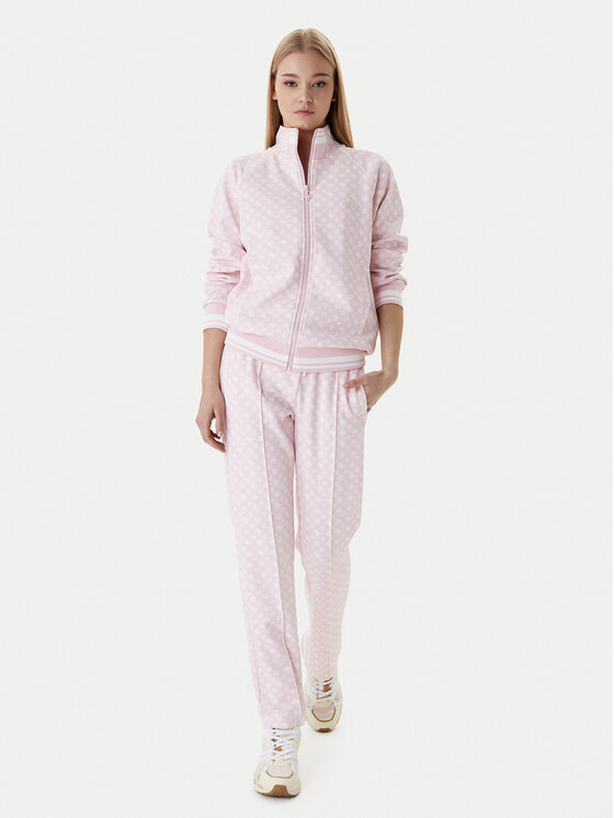 Guess Guess Суитшърт V5YQ03 KB212 Розов Regular Fit