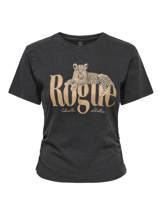 ONLY ONLY T-shirt Lucy 15346760 Crna Regular Fit