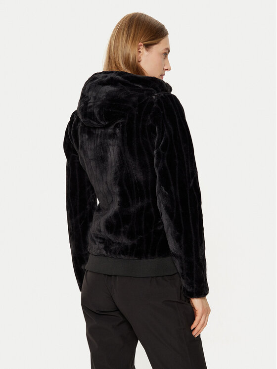 Aulp Aulp Pelzmantel Valse Schwarz Regular Fit