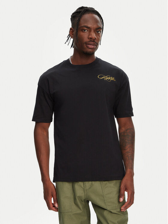 Kappa Kappa Póló Norda 361Q6XW Fekete Regular Fit