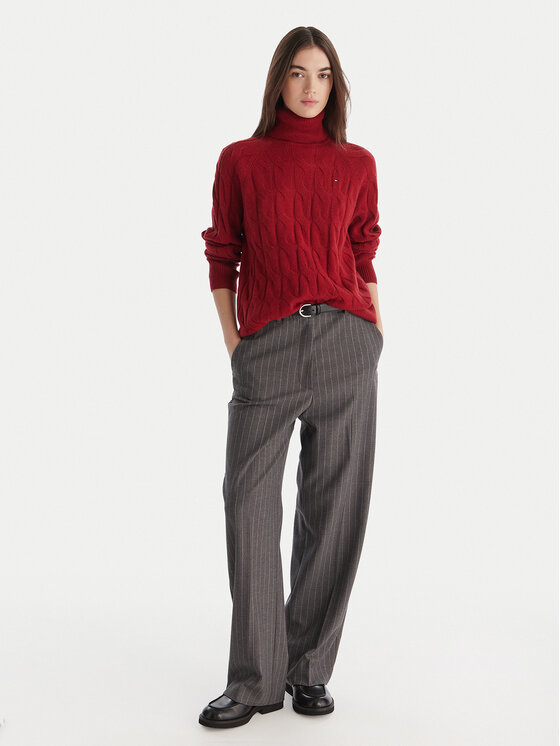 Tommy Hilfiger Tommy Hilfiger Ζιβάγκο WW0WW46791 Κόκκινο Regular Fit