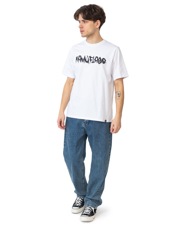 Kamuflage Kamuflage T-Shirt Abyss Biały Oversize