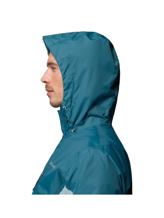 Columbia Columbia Kurtka przeciwdeszczowa Pouring Adventure III Jacket 2117171429 Niebieski Regular Fit