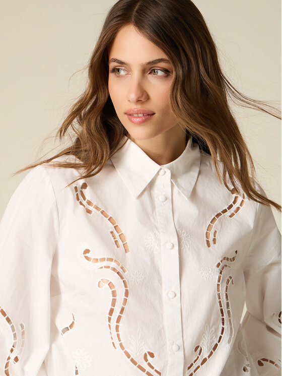 Oltre Oltre Camicia 5091R003170N011 Bianco Regular Fit