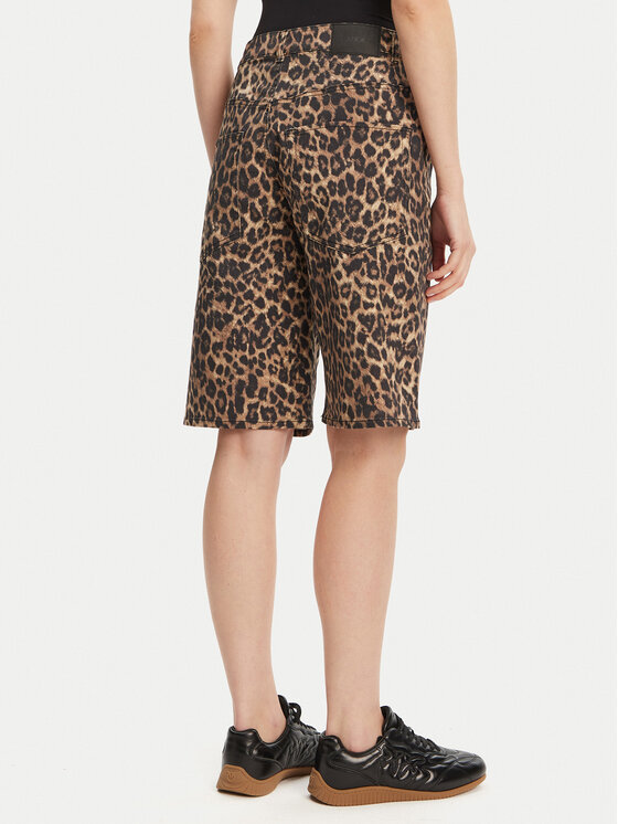 JJXX JJXX Bermuda nadrág Sarah 12283781 Barna Baggy Fit