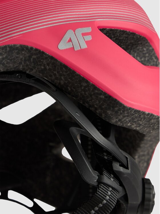 4F 4F Kask rowerowy 4FRSS26AHELU124-56S Różowy