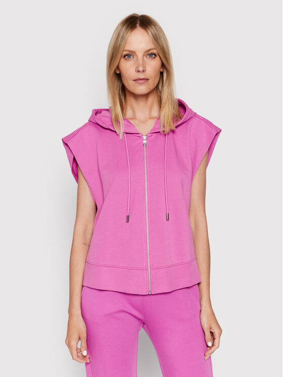United Colors Of Benetton Mikina 3NKND5004 Ružová Regular Fit