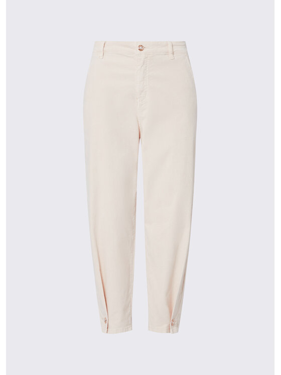Liu Jo Liu Jo Pantaloni di tessuto UF6130T702A30905 Bianco Regular Fit