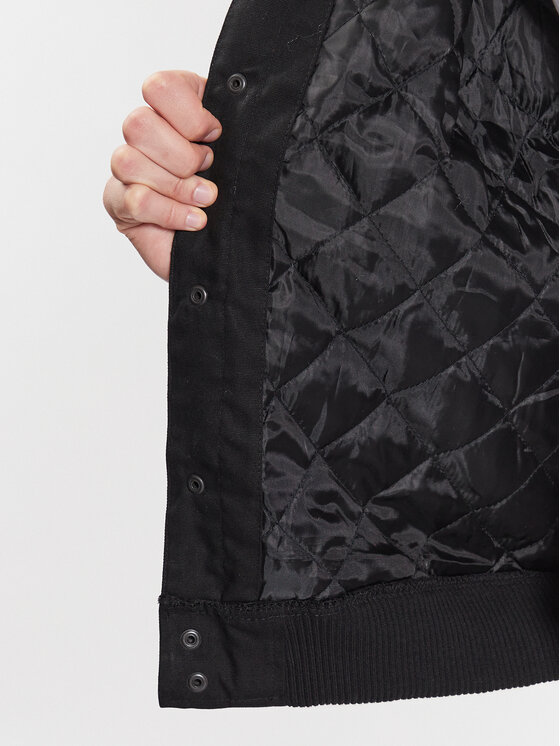 Primitive Primitive Μπόμπερ μπουφάν Union Varsity PA123104 Μαύρο Regular Fit