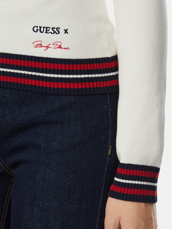 Guess Guess Пуловер W6BR89 Z2276 Кремав Regular Fit