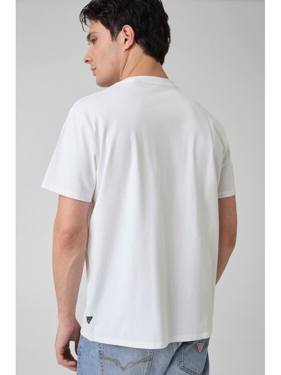 Guess Guess T-Shirt 183292 Bílá Classic Fit
