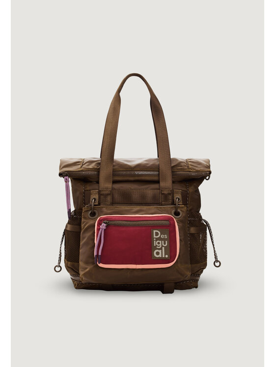 Desigual Desigual Seljakott BACK_NEO GRUNGE VOYAGER Pruun