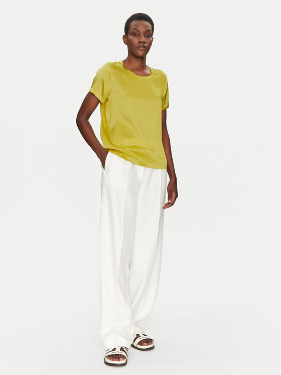 ViCOLO ViCOLO Majica TD0007 Zelena Relaxed Fit