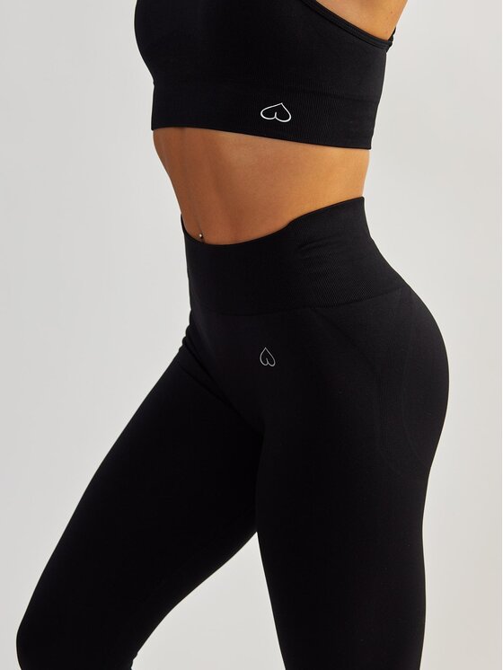 BeShaped BeShaped Legginsy Modelujące - Shape Up Czarny Shaping Fit