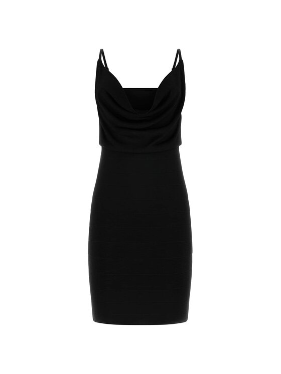 Guess Guess Vestito da giorno 181217 Nero Classic Fit