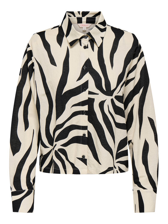 ONLY ONLY Πουκάμισο Sakura 15366883 Μαύρο Regular Fit