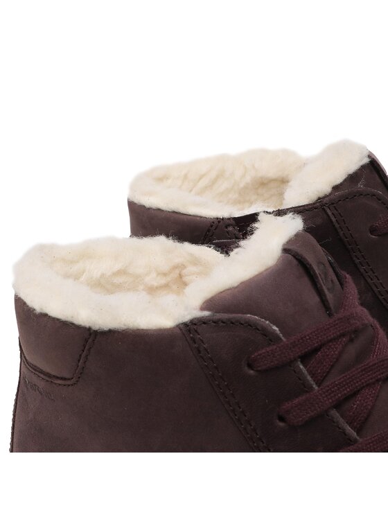 ECCO ECCO Polokozačky Street Tray K GORE-TEX 70528302385 Fialová