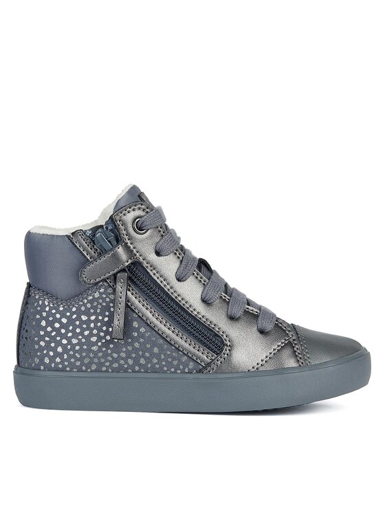Geox Geox Sneakersy J Gisli Girl J364NB 0DHAJ C0710 S Szary