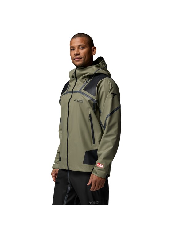 Columbia Columbia Kurtka outdoor 212625 Zielony Regular Fit