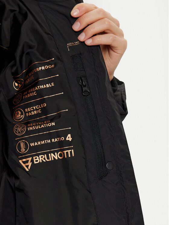 Brunotti Brunotti Kurtka zimowa Bigsury 2422180102 Czarny Regular Fit