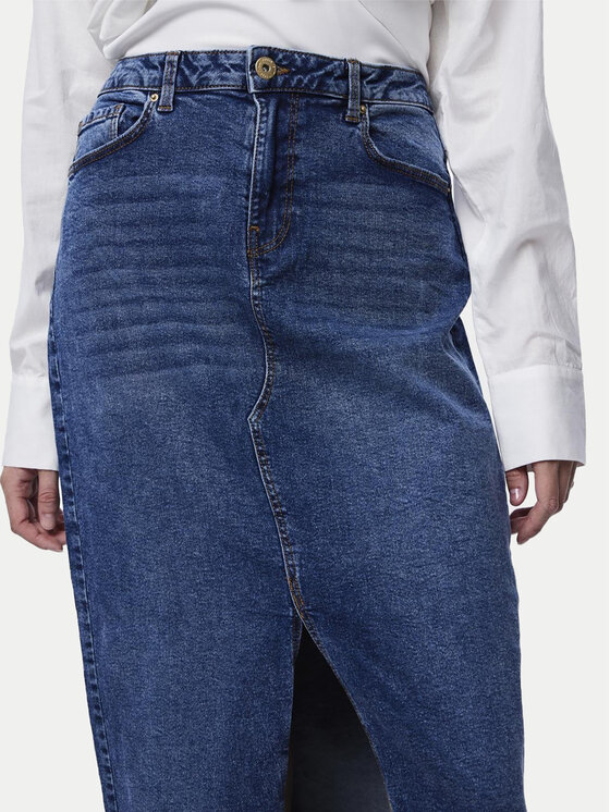 Pieces Pieces Jeans suknja Jessie 17150234 Plava Regular Fit