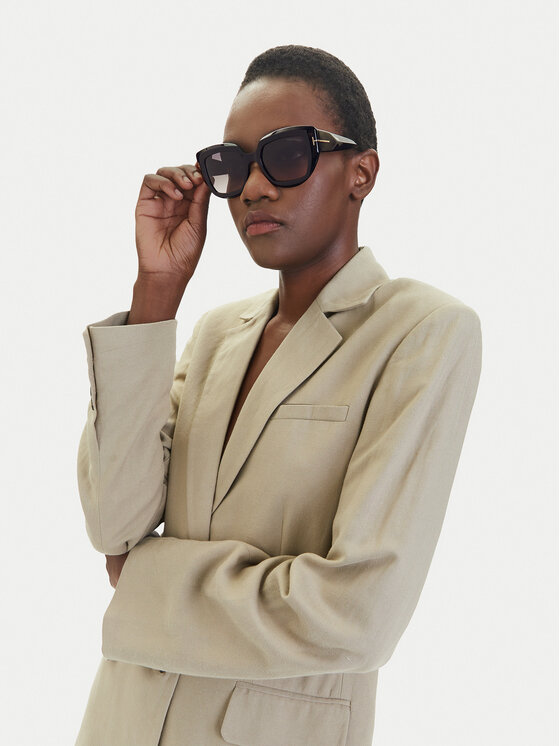 Tom Ford Tom Ford Päikeseprillid Satzman FT1192 01B Must