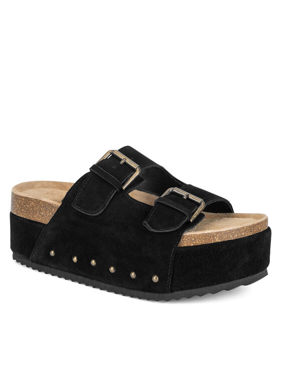 Badura Badura Şlapi TS6208-01 Negru