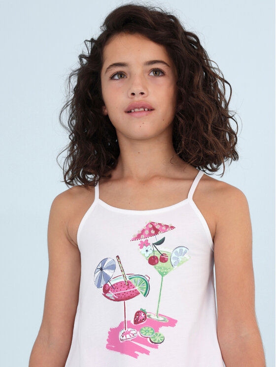 Completo top e pantaloncini 6245 Multicolore