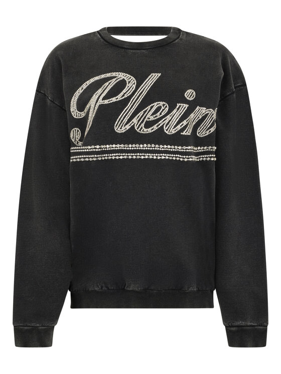PHILIPP PLEIN PHILIPP PLEIN Bluza 29851 Czarny Regular Fit