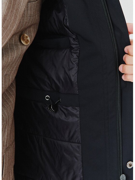 Pako Lorente Pako Lorente Kurtka puchowa P24WF-5X-006 Granatowy Classic Fit