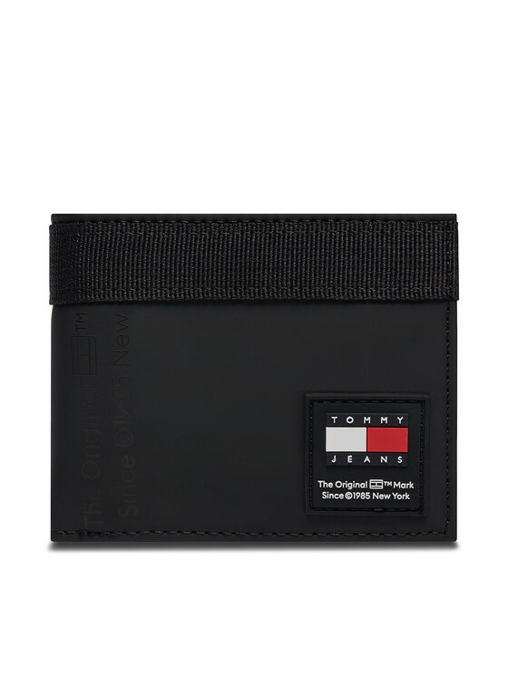 Tommy Jeans Tommy Jeans Kleine Herren Geldbörse Tjm Daily + Cc & Coin Wallet AM0AM12268 Schwarz