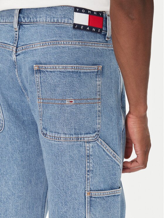 Tommy Jeans Tommy Jeans Traperice Jamie DM0DM21326 Plava Loose Fit