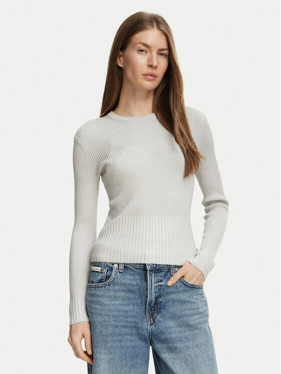 Guess Guess Bluză W6BR04 Z1247 Alb Regular Fit