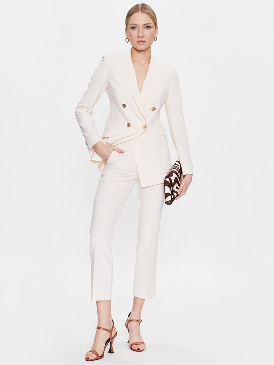 Marella Marella Pantaloni di tessuto India 2331312331 Beige Regular Fit